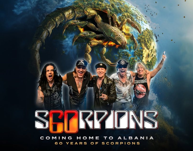 SCORPIONS rikthehen në zemër të Shqipërisë