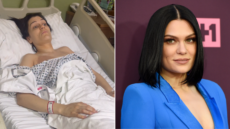 Pas kancerit, Jessie J ndan rr&euml;fimin trondit&euml;s nga shtrati i spitalit