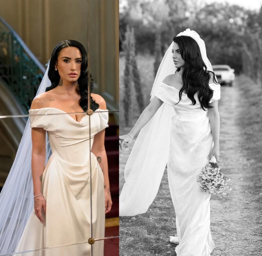 Nga Tirana në Kaliforni: Armina Mevlani dhe Demi Lovato, dy nuse me