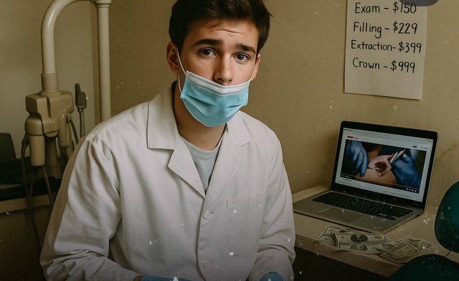 22-vjeçari shtiret si dentist dhe fiton 185 mijë dollarë duke i