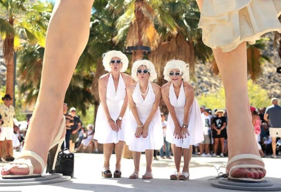 Mbi 1 mijë persona të veshur si Marilyn Monroe, thyhet rekordi
