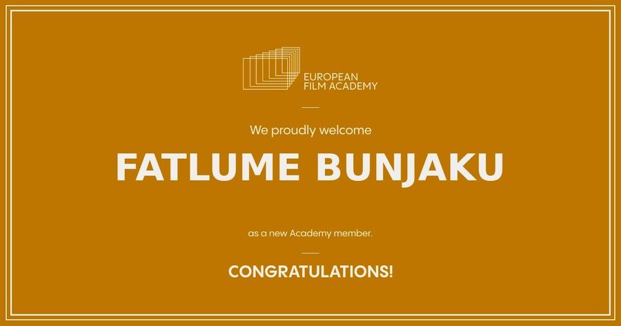 Fatlume Bunjaku b&euml;het an&euml;tare e Akademis&euml; Evropiane t&euml;