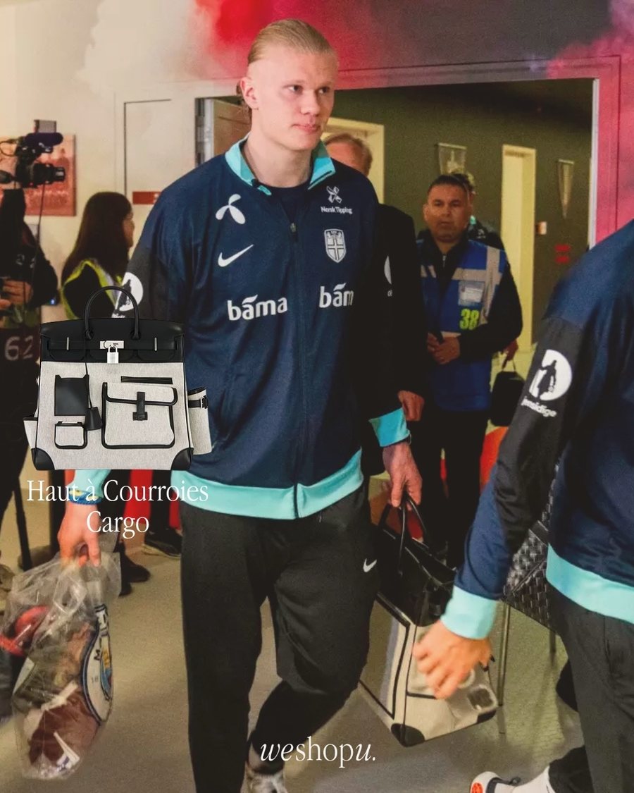 Erling Haaland dhe koleksioni i çantave Hermès që po