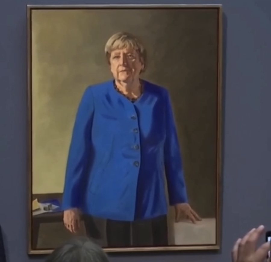 Angela Merkel zbulon portretin e saj zyrtar, do t&euml; vendoset n&euml;