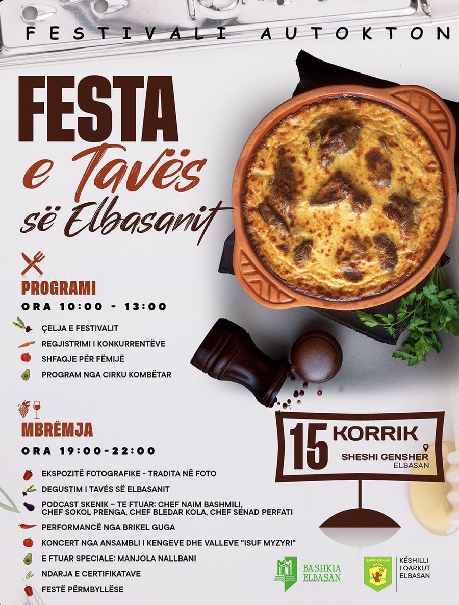 Pjata simbol e qytetit, Tava e Elbasanit tashmë në një festë