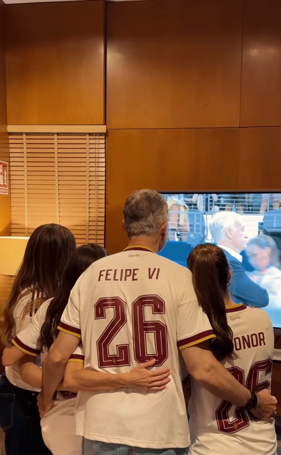 Spanja në finale, festa e familjes mbretërore bëhet virale