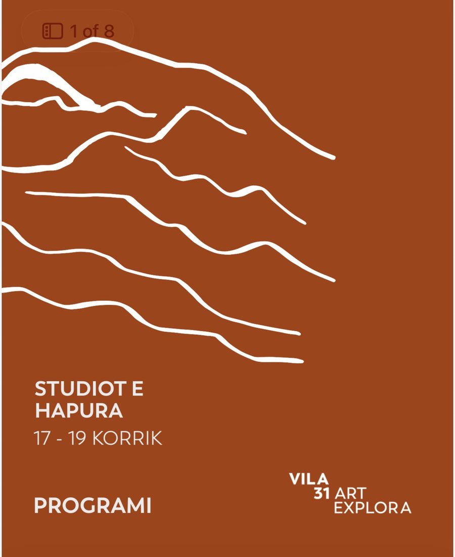 Vila 31 x Art Explora rikthen &ldquo;Studiot e Hapura&rdquo;, tre dit&euml; me
