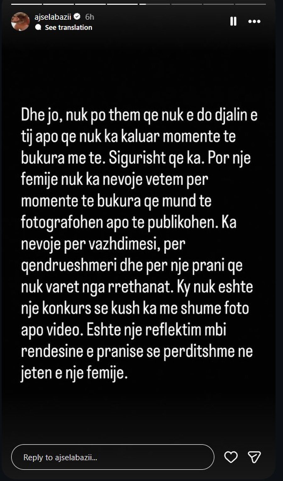 Mungoi n&euml; 3-vjetorin e djalit, Ajsel Abazi shp&euml;rthen ndaj Eros