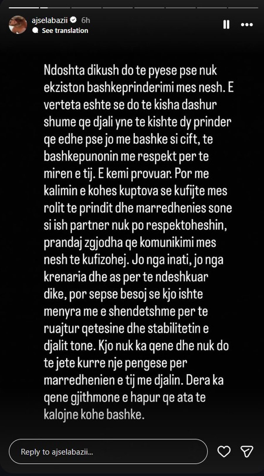 Mungoi n&euml; 3-vjetorin e djalit, Ajsel Abazi shp&euml;rthen ndaj Eros
