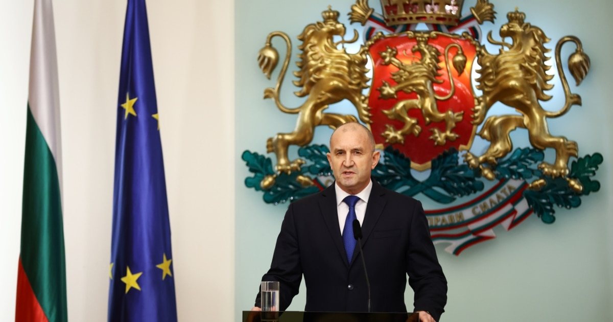 Radev jep dorëheqje si president i Bullgarisë mes thashethemeve se do ta themelojë partinë e vet