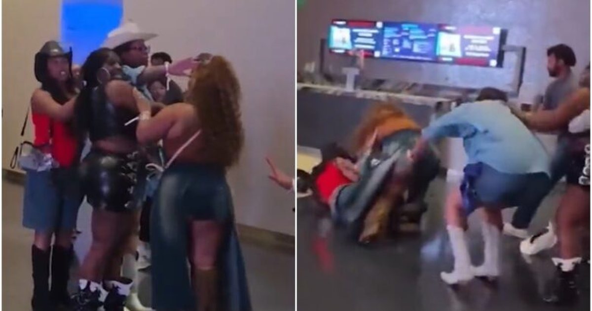 Turneu  Cowboy Carter   Dalin pamjet kur fansat në koncertin e Beyonce s përleshen fizikisht në zonën VIP  VIDEO 