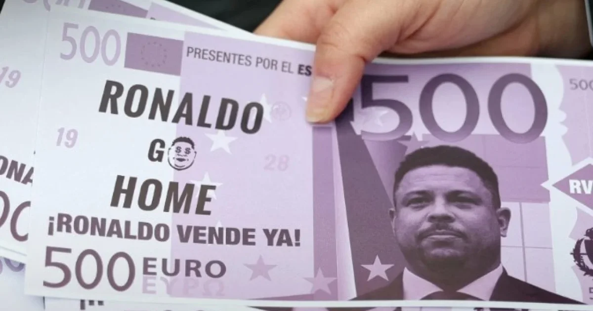 Ronaldo nën shënjestrën e tifozëve  printohen kartmonedha me fytyrën e tij  i kërkohet dorëheqja 