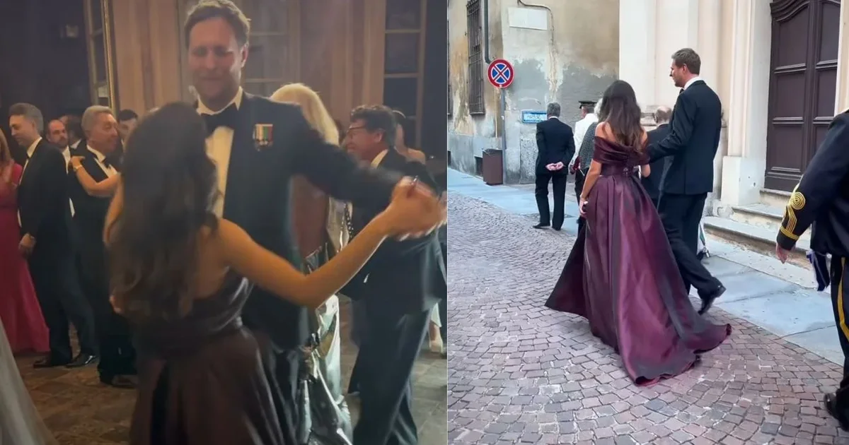  Së bashku me Blertën  përjetuam hijeshinë      Princ Leka shfaqet krah partneres së re në një ballo në Romë  VIDEO 