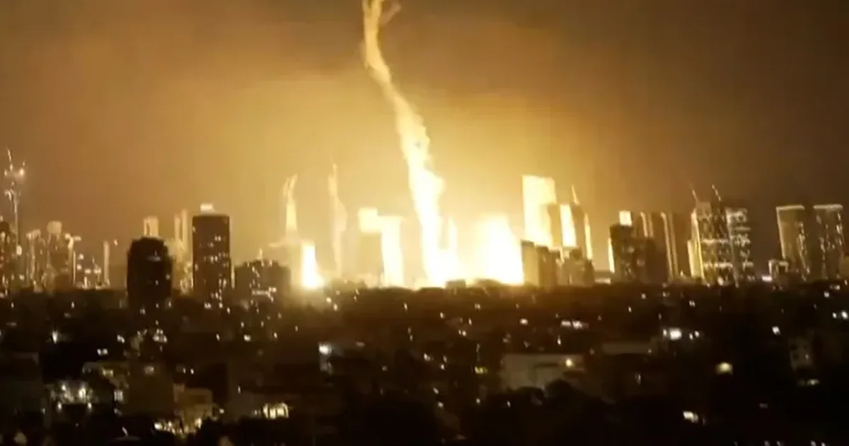 Televizioni shtetëror i Iranit  Ka nisur një valë të re sulmesh me raketa dhe dronë kundër Izraelit