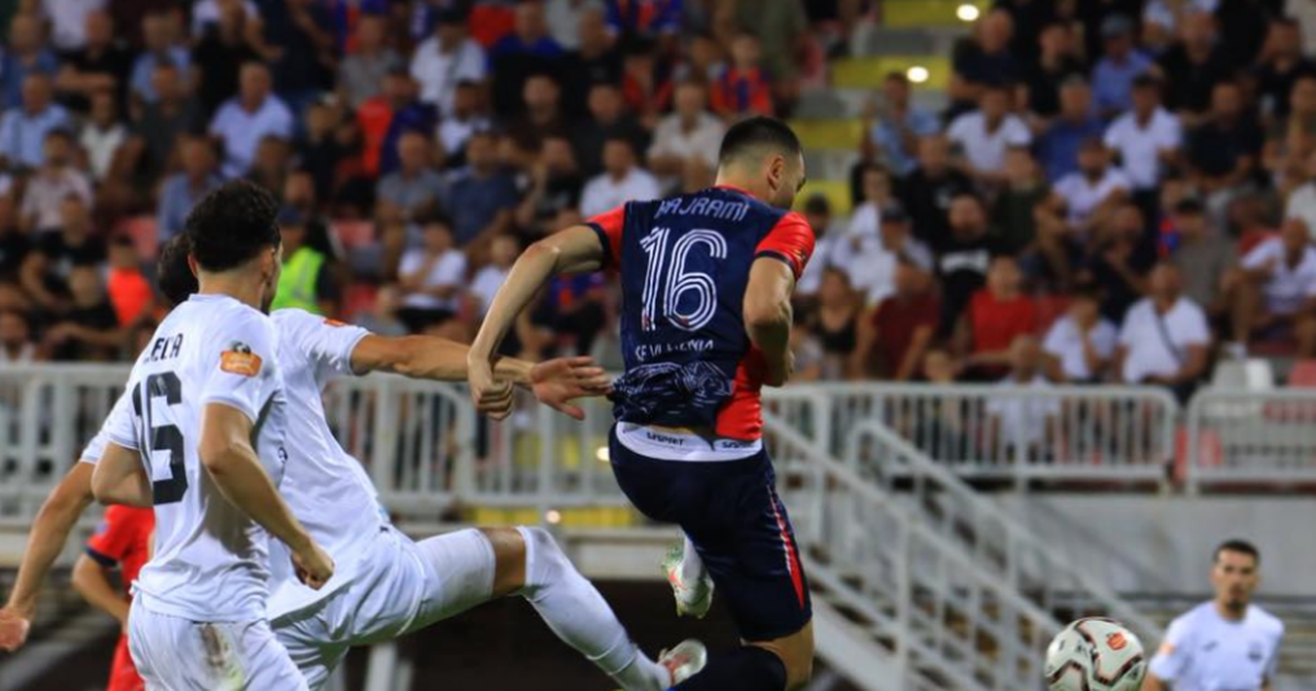 Vllaznia e nis me këmb të mbarë  fiton dhe hakmerret ndaj Egantias 
