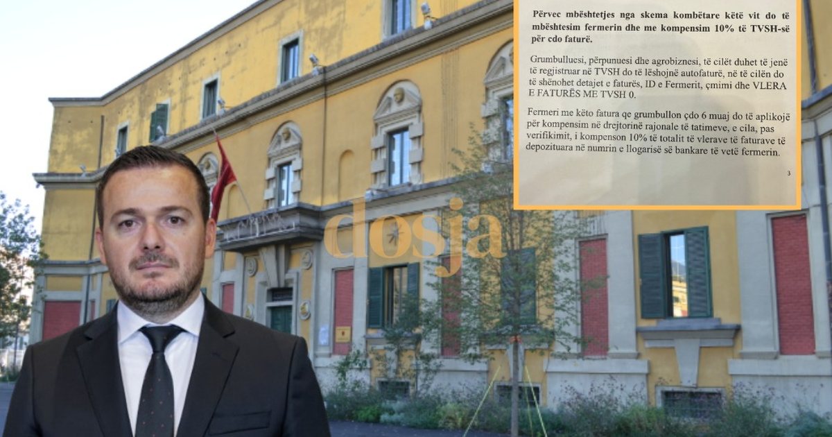 ministria-e-bujqesise-sqaron-skemen-e-kompensimit-te-tvsh-se-fermeret-do-te-marrin-mbrapsht-10-e-vleres-se-autofaturave