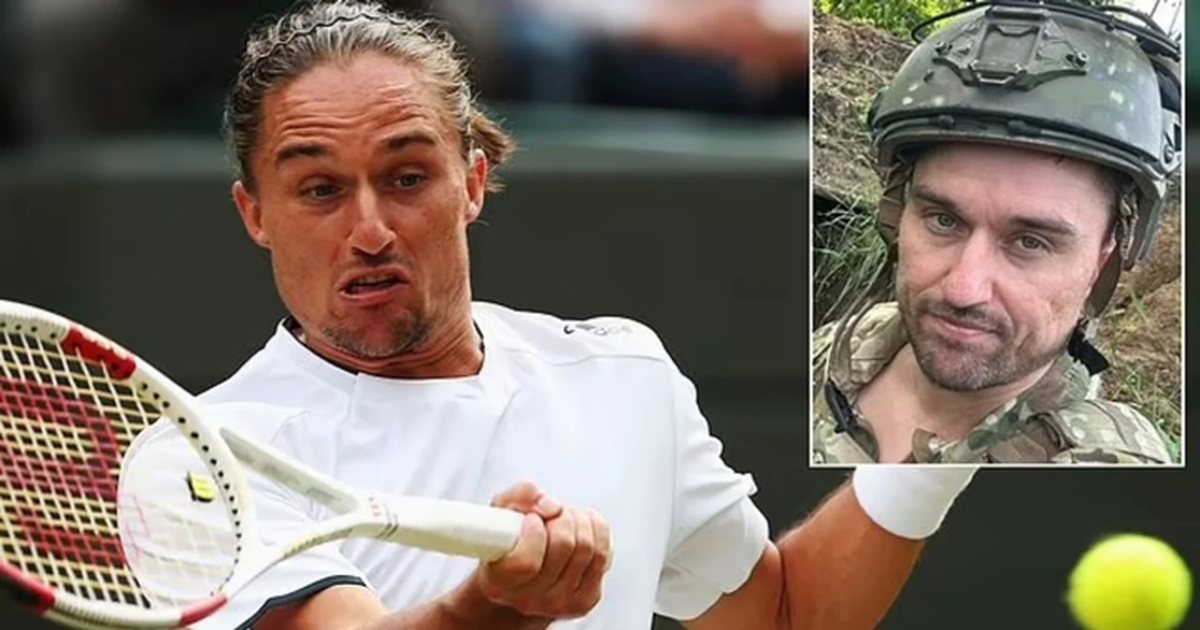 Dikur me raketë tenisi  sot me raketë luftarake  Historia e ish tenistit që lufton për Ukrainën  mbrojtjen e atdheut të tij 