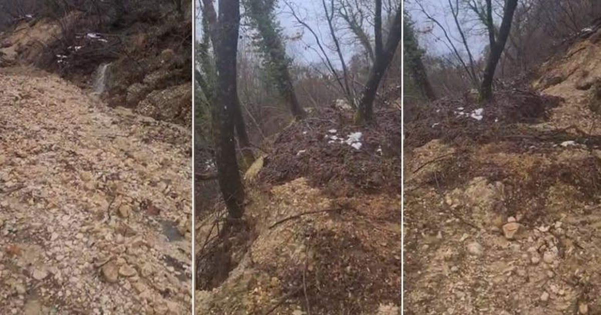 Rrëshqitje dherash në Zagori  izolohen katër fshatra