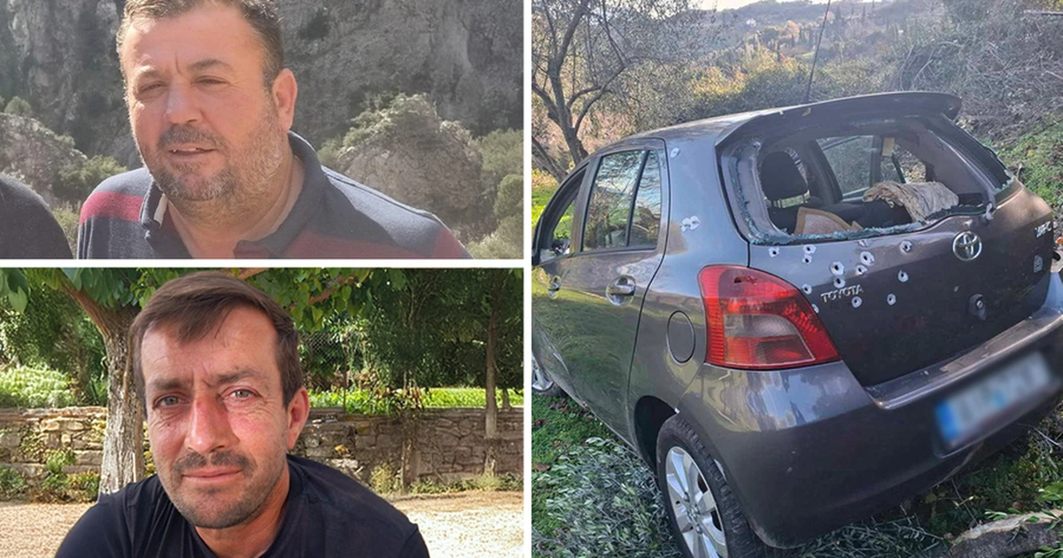 Makina bëhet shoshë nga plumbat  45 vjeçari në Greqi vret burrin e ish të dashurës  U tremba mos më sulmonte dhe qëllova i pari  FOTO  VIDEO 