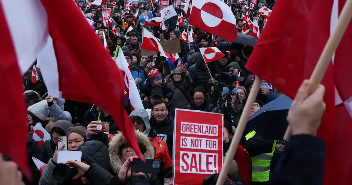  Larg duart nga Groenlanda   Protesta kundër Trumpit në Kopenhagë