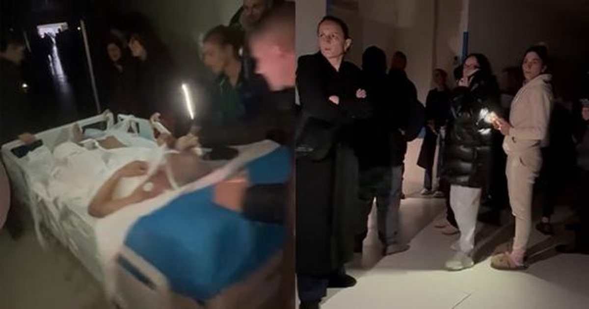 Defekt në linjën e OST   Black out  për rreth dy orë në Tiranë  gjysma e kryeqytetit pa energji elektrike  Pas ikjes së dritave  pacientët e QSUT transferohen nëpër korridore  VIDEO 