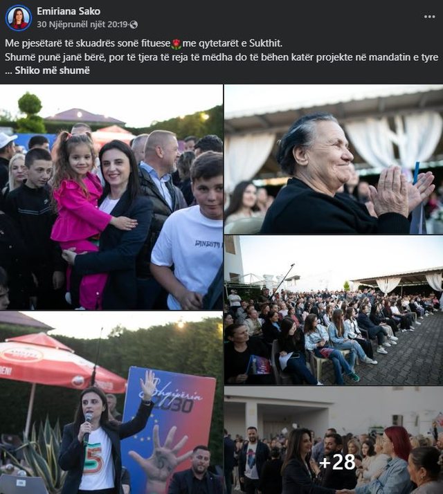 FOTO/ Emiriana Sako shkel në mënyrë të vazhdueshme ligjin,