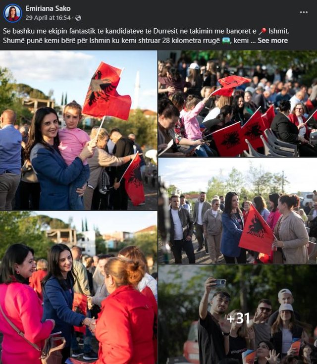 FOTO/ Emiriana Sako shkel në mënyrë të vazhdueshme ligjin,