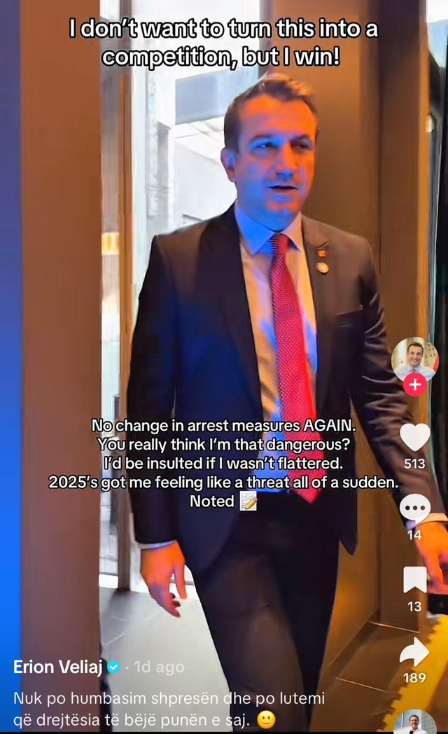 Veliaj vijon me postimet ironizuese në "Tik Tok": Vërtet