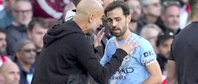 Edhe Guardiola &lsquo;shtyn&rsquo; Bernardo Silv&euml;n drejt