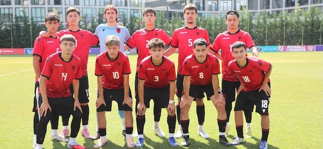 Shqipëria U-16 shkëlqen ndaj Bullgarisë, fitoi 5-0 në