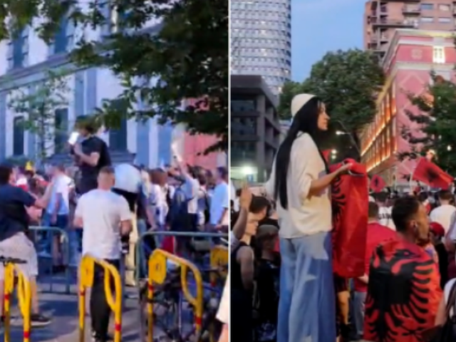 Protestuesit p&euml;rs&euml;risin thirrjen e tyre: O Erion, o legen prite