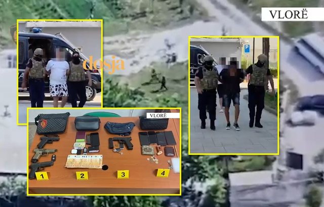 Goditet grupi kriminal/ 6 t&euml; arrestuar, mes tyre nj&euml; i k&euml;rkuar