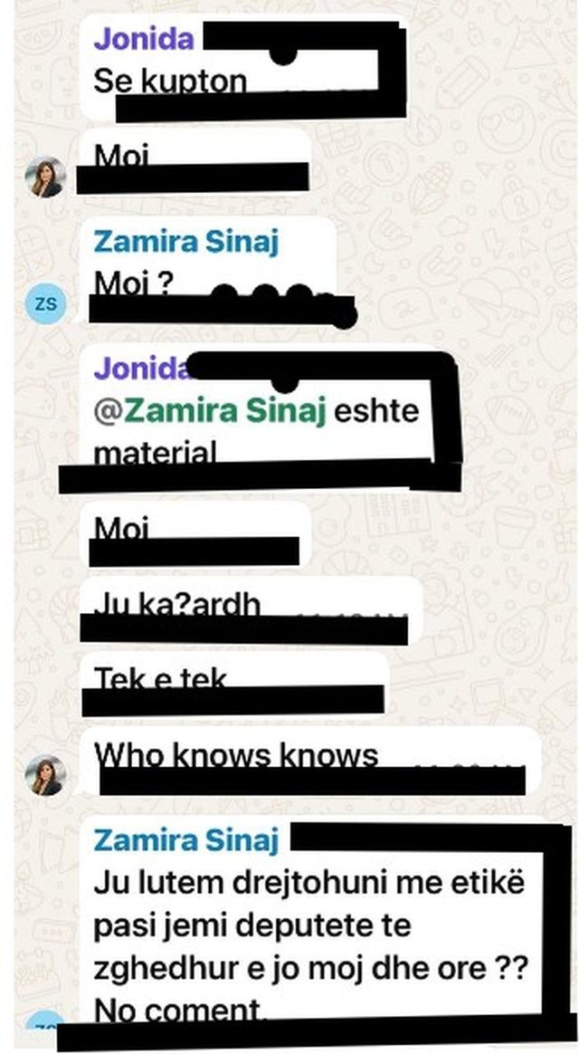 Dokumenti fut n&euml; sherr socialist&euml;t/ P&euml;rplasje brenda grupit