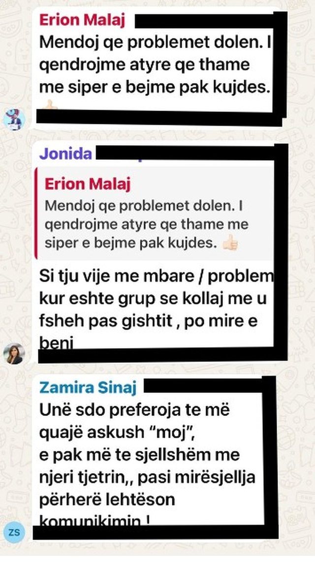 Dokumenti fut n&euml; sherr socialist&euml;t/ P&euml;rplasje brenda grupit