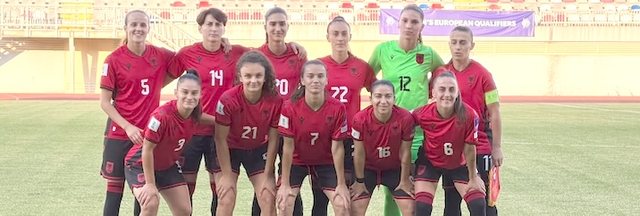 Shqip&euml;ria e vajzave shkruan historin&euml;, siguron play-off-in p&euml;r