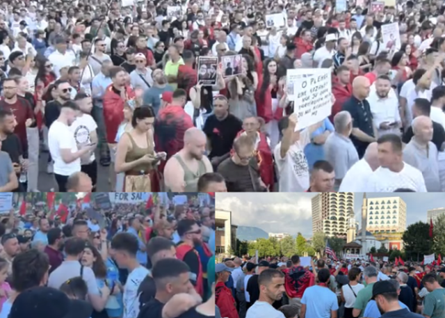 Dita e 11-t&euml; e protestave/ Qytetar&euml;t vijojn&euml; revolt&euml;n