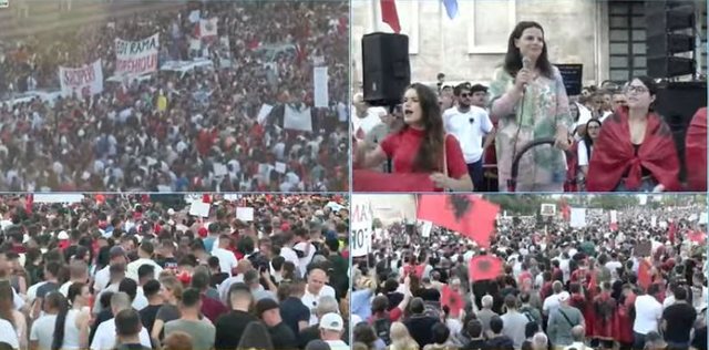&nbsp;&ldquo;Kjo &euml;sht&euml; protesta m&euml; e bukur n&euml;
