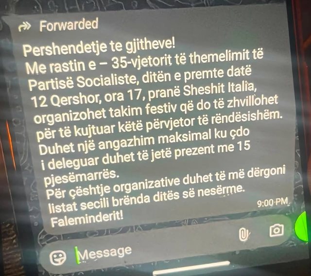Si mbushen plot sallat në takimet e Ramës? Ja urdhërat që