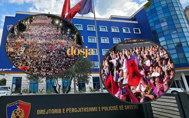 Protesta p&euml;r Zv&euml;rnecin dhe 35-vjetori i PS/ Policia e Tiran&euml;s
