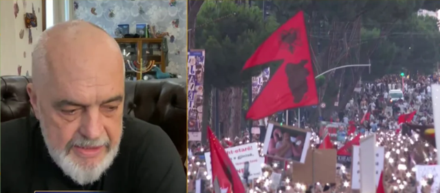 Protesta e qytetar&euml;ve dhe festa e 35-vjetorit t&euml; PS n&euml; t&euml;