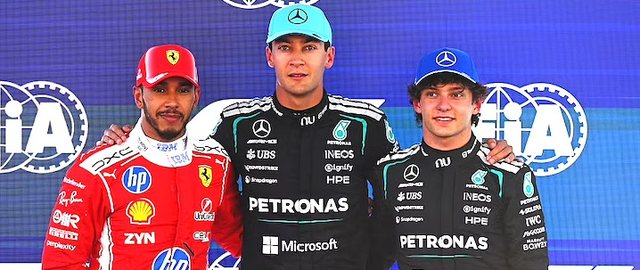 Formula 1/ Rusell &ldquo;pole&rdquo; n&euml; Barcelon&euml;, Hamilton n&euml;
