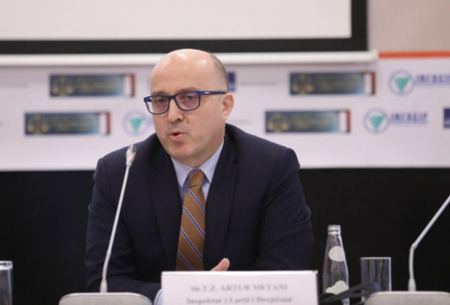 Inspektori i Lart&euml; i Drejt&euml;sis&euml;, Metani: Finalizimi i vettingut