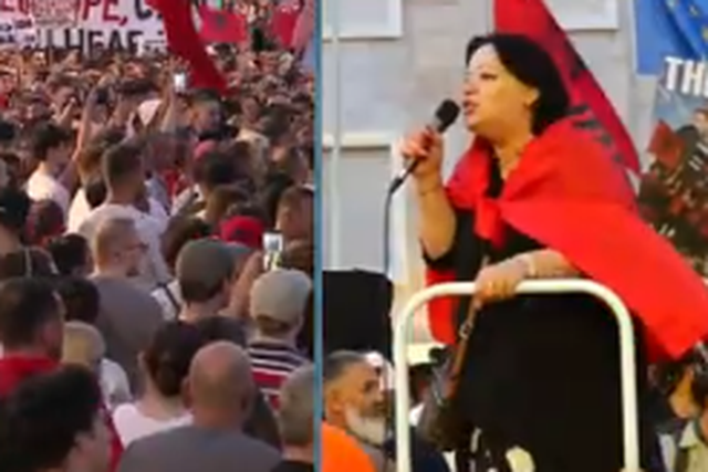 "Kur erdha nuk e gjeta babain gjall&euml;"/ Protestuesja: