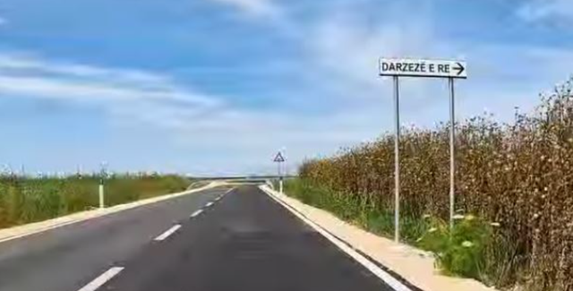 P&euml;rfundon rruga e Dar&euml;zez&euml;s/ Rama: Rruga