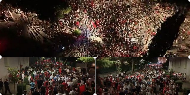 "Rama n&euml; burg, Berisha n&euml; burg"/ Shqiptar&euml;t n&euml;