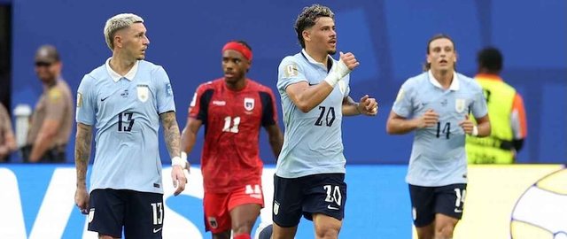 Uruguaji pas dy gabimeve t&euml; pabesueshme, barazoi me Kepin e Gjelb&euml;r
