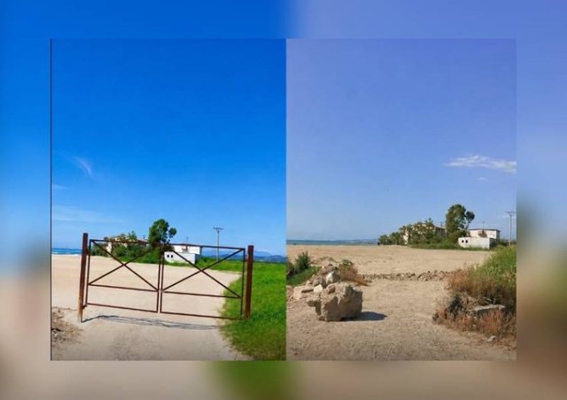 Hiqen barrierat n&euml; vij&euml;n bregdetare n&euml; Karpen, plazhi i rikthehet