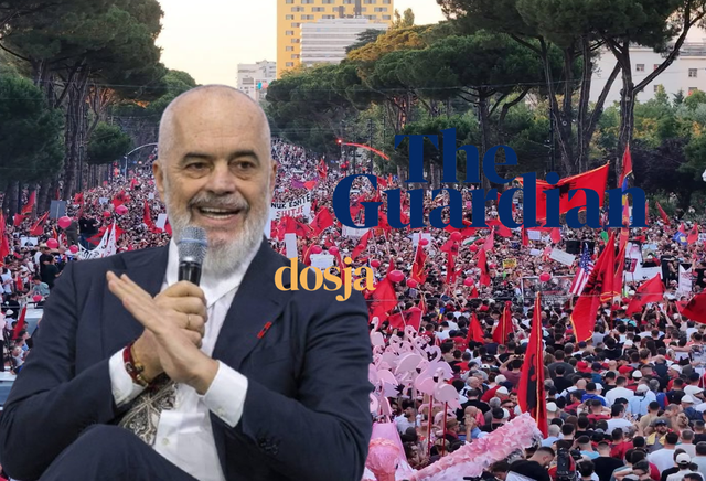 "Revolta qytetare zemëron qeverinë" The Guardian jehonë