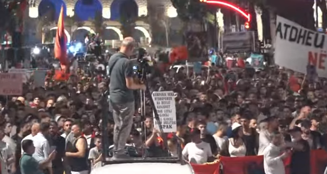 Protesta e 23-t&euml;/ Mbyllen fjalimet para Kryeministris&euml;, nis marshimi i