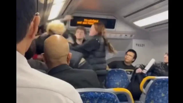 Incident n&euml; nj&euml; tren n&euml; Sydney/ Pasagjeri u k&euml;rkoi t&euml;